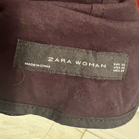 ZARA womens black jacket /size XS - Picture 10 of 11